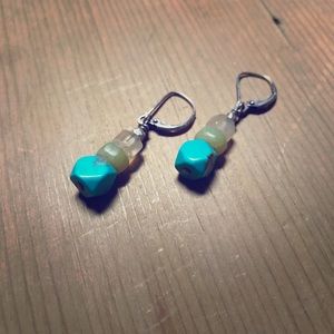Sundance Catalog turquoise earrings